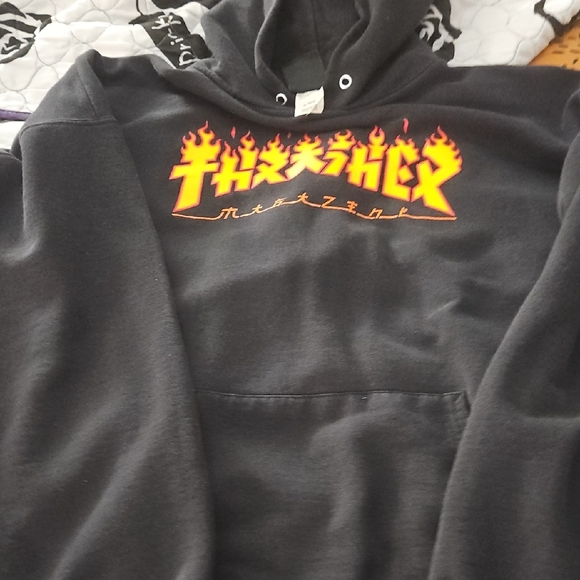 Men's Thrasher Magazine Black Hoodie Adult Size XL - Picture 5 of 6